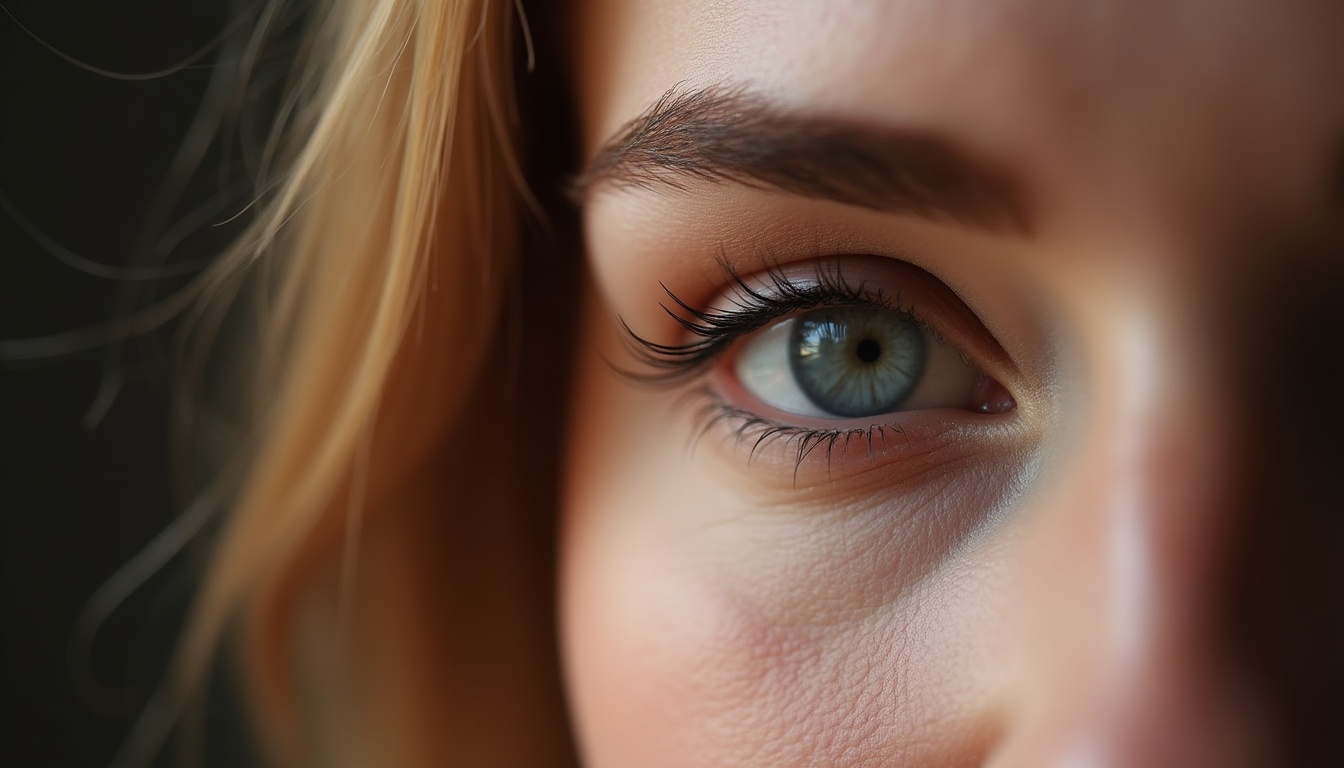 Femeie zâmbind, cu sprâncene perfect conturate prin micropigmentare, ilustrând valoarea pretului